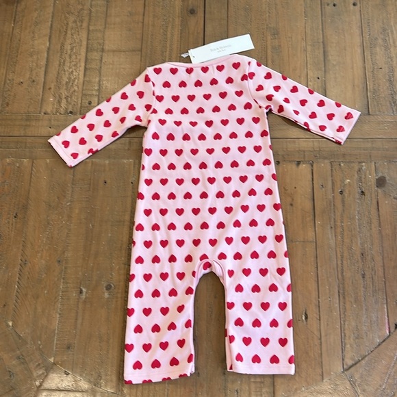 Bob & blossom pink heart romper nwt - Picture 5 of 5